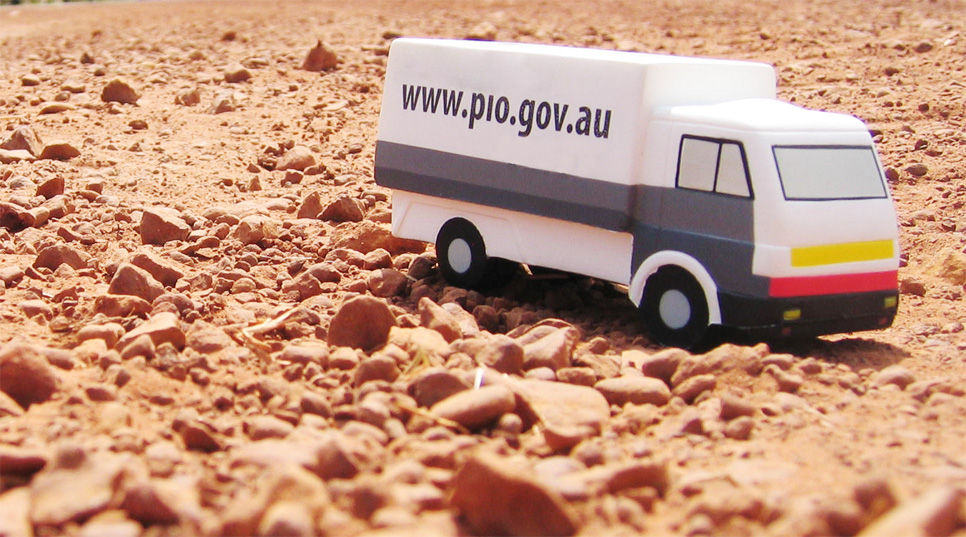 Postal Industry Ombudsman postal truck