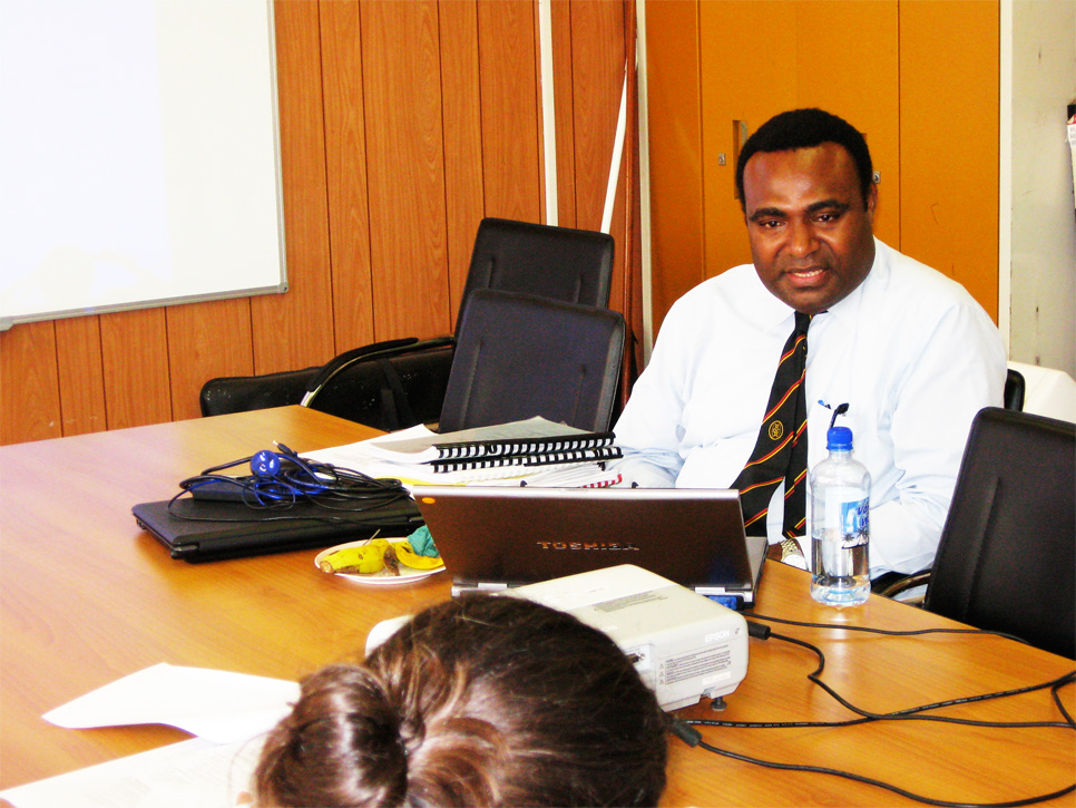 Counsel to the OCPNG, Mr Vergil Narakobi