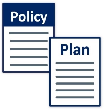 A policy and a plan.