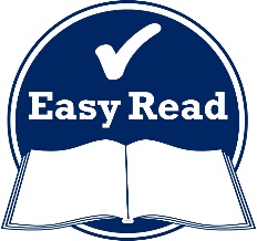 Easy read icon