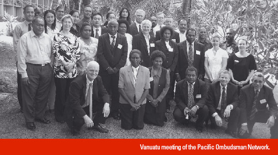 Photo: Vanuatu meeting of the Pacific Ombudsman Network.