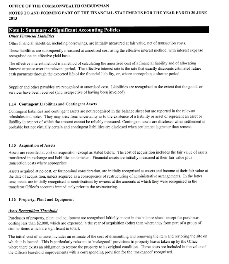 SUMMARY OF SIGNIFICANT ACCOUNTING POLICIES