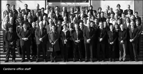 Canberra office staff 