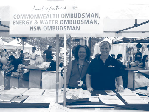 Commonwealth Ombudsman staff at the Lunar New Year Festival