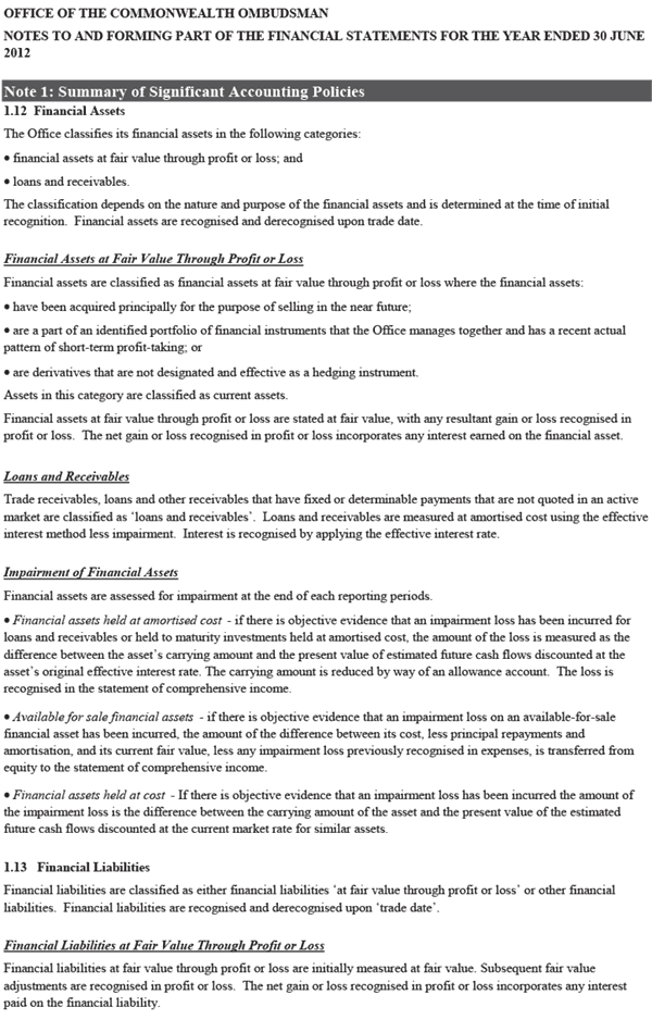 Note 1.12 - 1.13