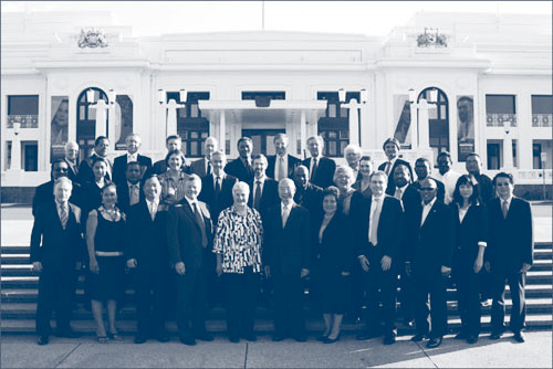 Photo credit: Norman Plant POA and APOR members at the 25th annual Australasian and Pacific Ombudsman Regional (APOR) conference, March 2010