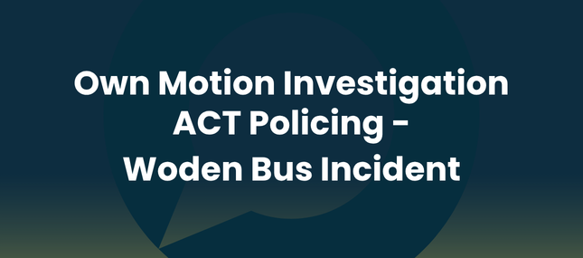 'It's not him.' - Woden Bus Incident 